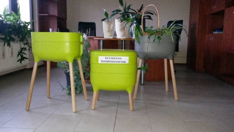 kompostownik kuchenny zielony